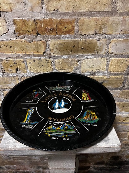 Vintage Souvenir Tray - Wyoming