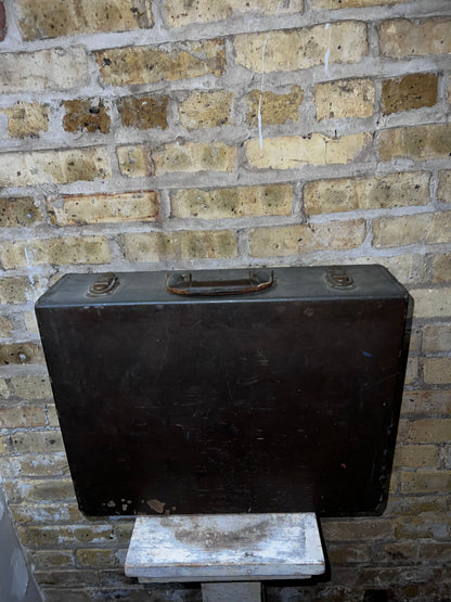 Dark Brown Suitcase