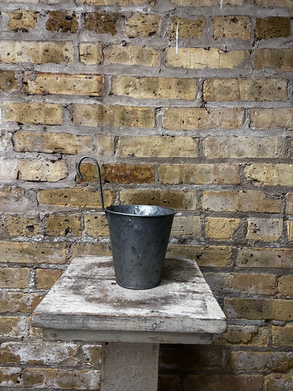 Farmhouse Tin Flower Pot