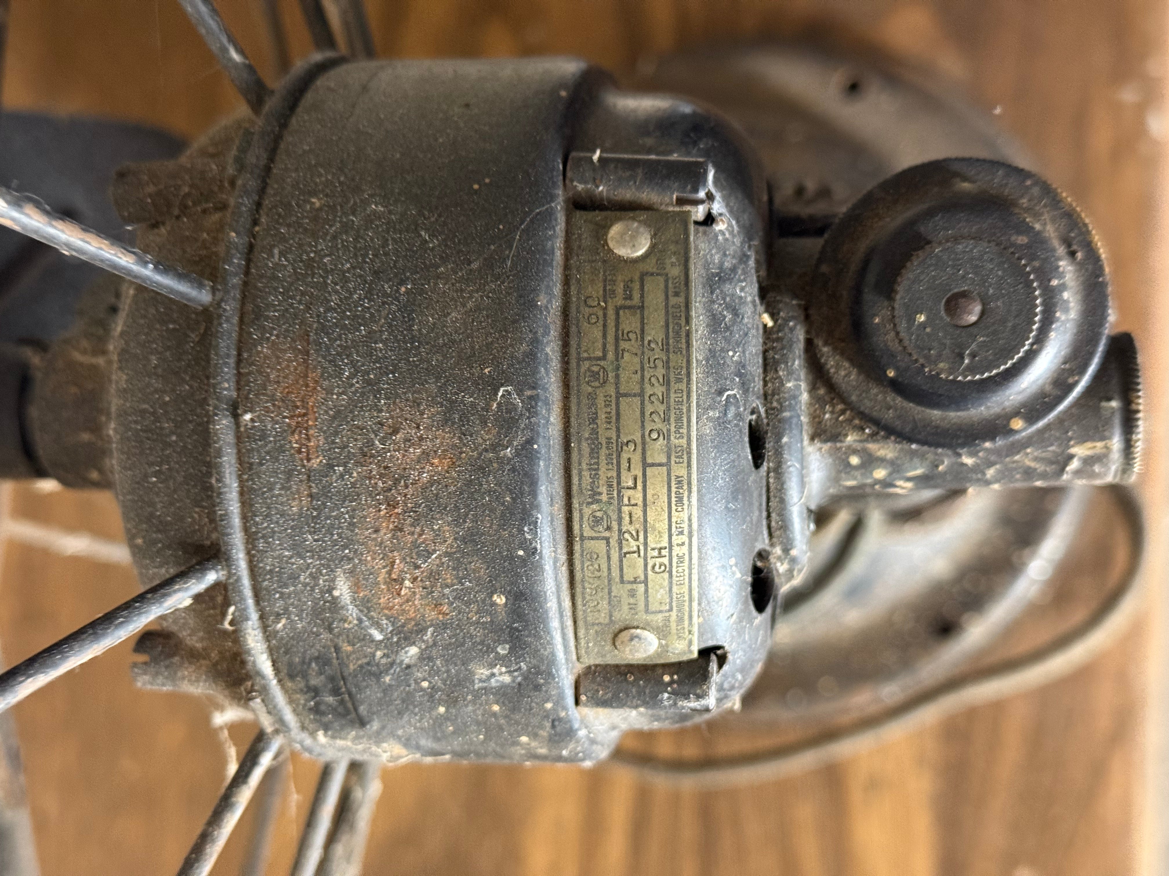 Antique Westinghouse Electric Fan