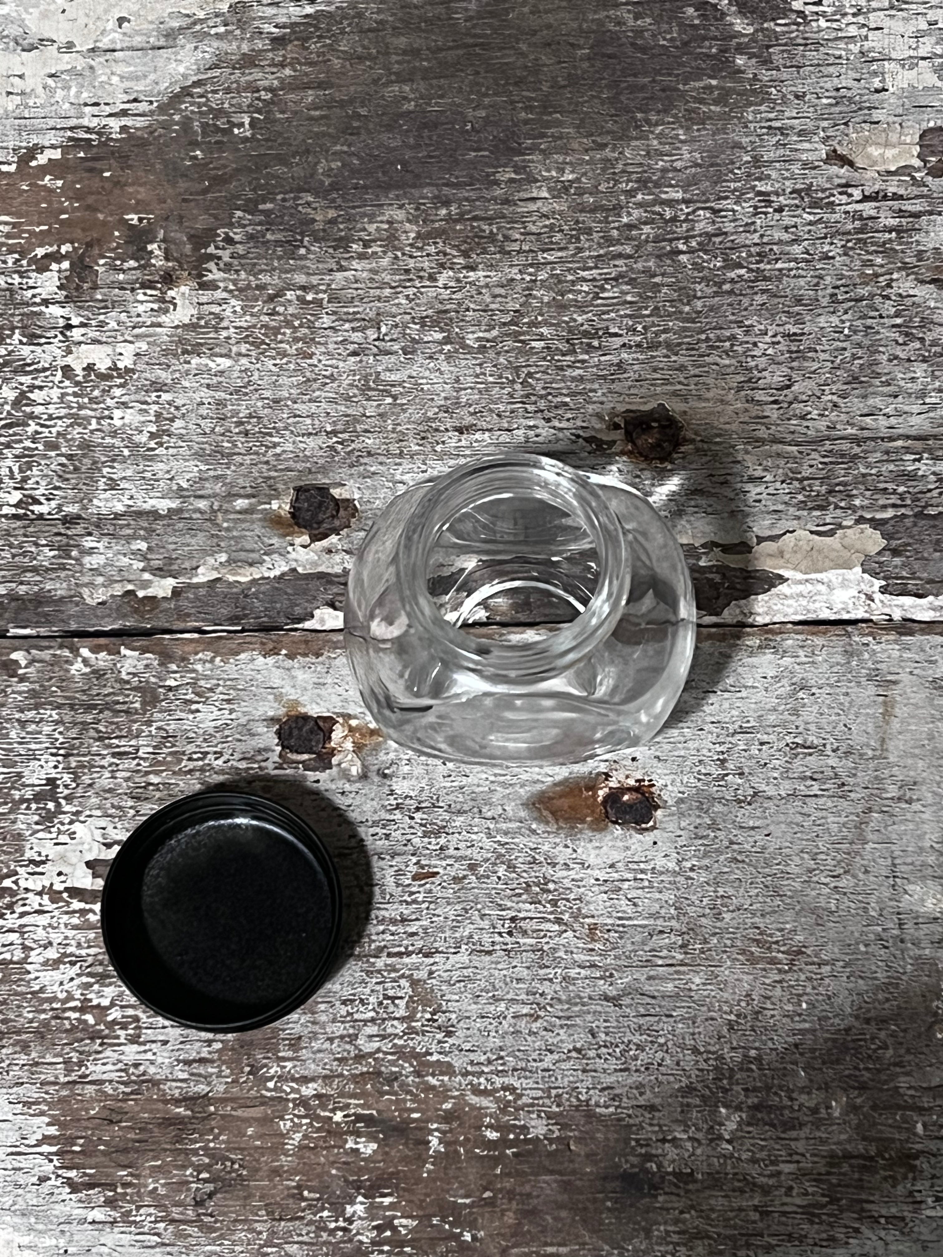 Small Glass Jar with Lid