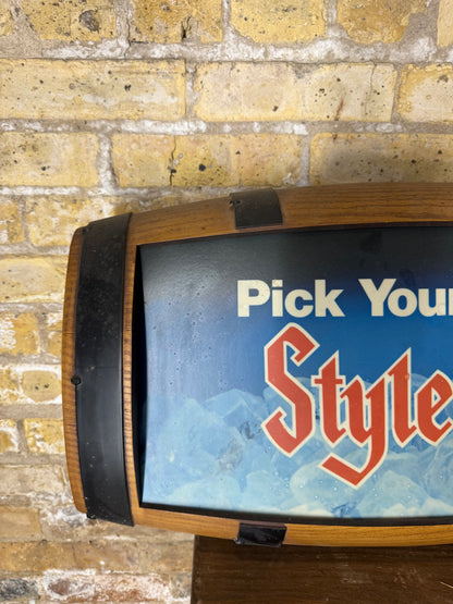 Vintage Heileman Old Style Lighted Beer Sign