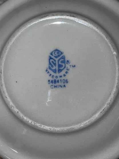 Old Vintage Syscoware White Saucer