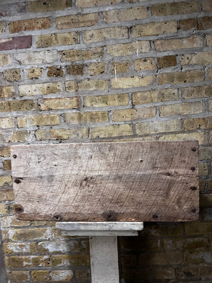 Vintage Wooden Trough