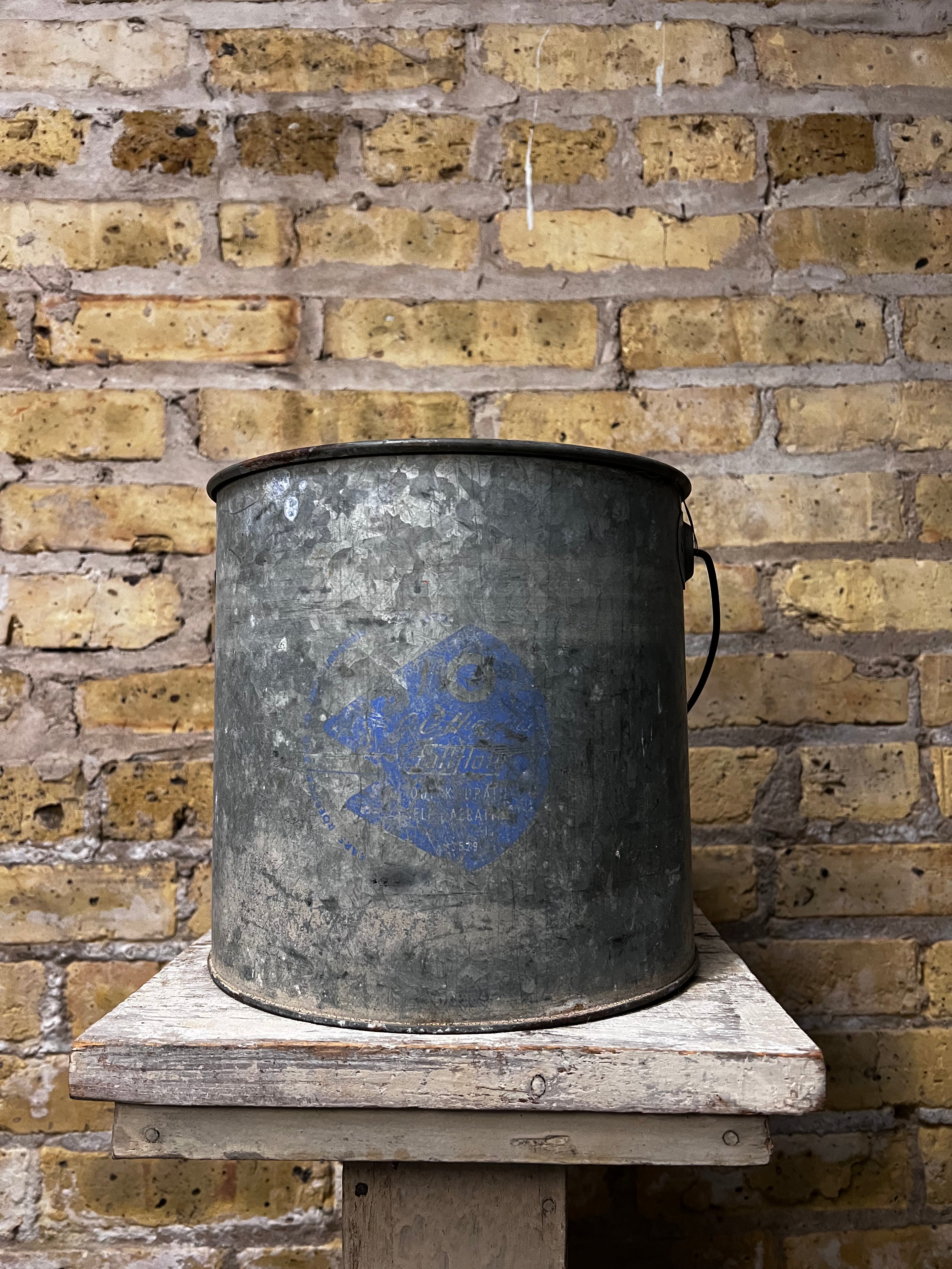 Vintage Bait Bucket