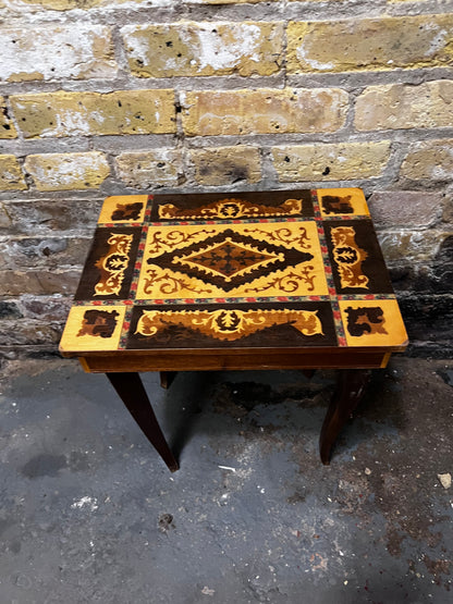 Swiss Music Box Table