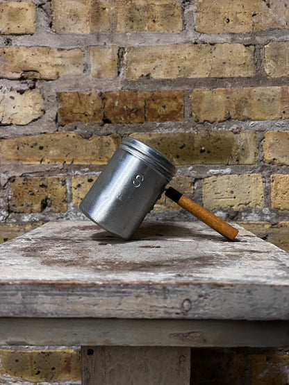 Vintage Salt Shaker - Wood Handle