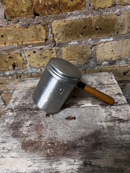 Vintage Salt Shaker - Wood Handle