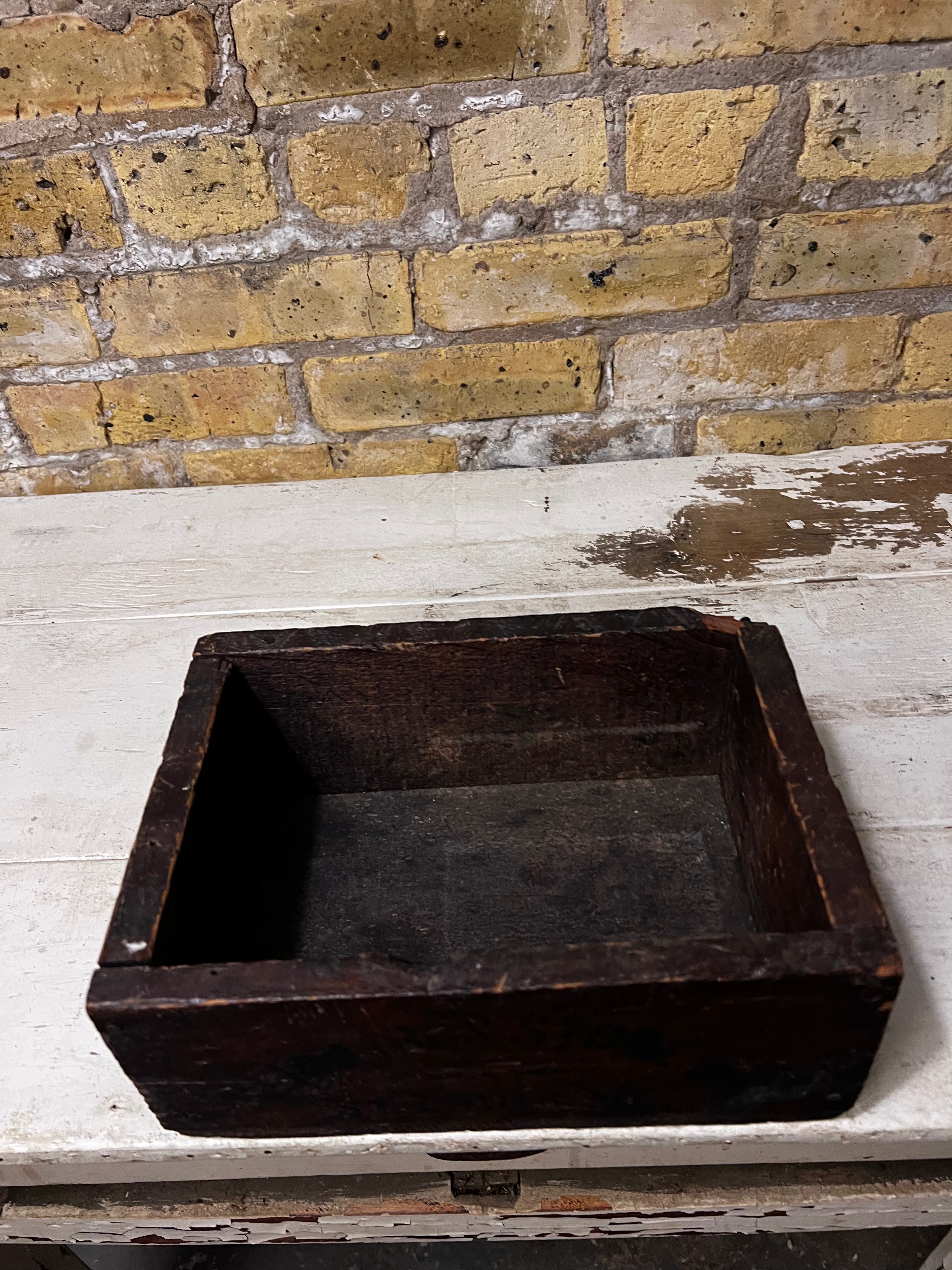 Vintage Wooden Box / Crate