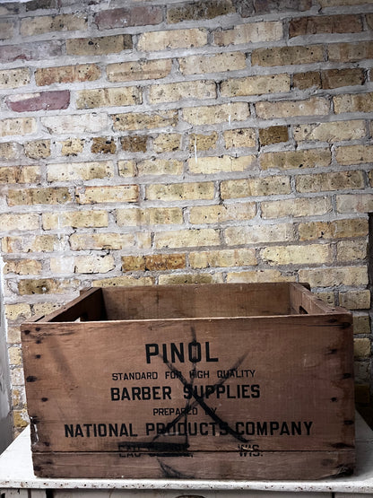 Barber Supply Crate