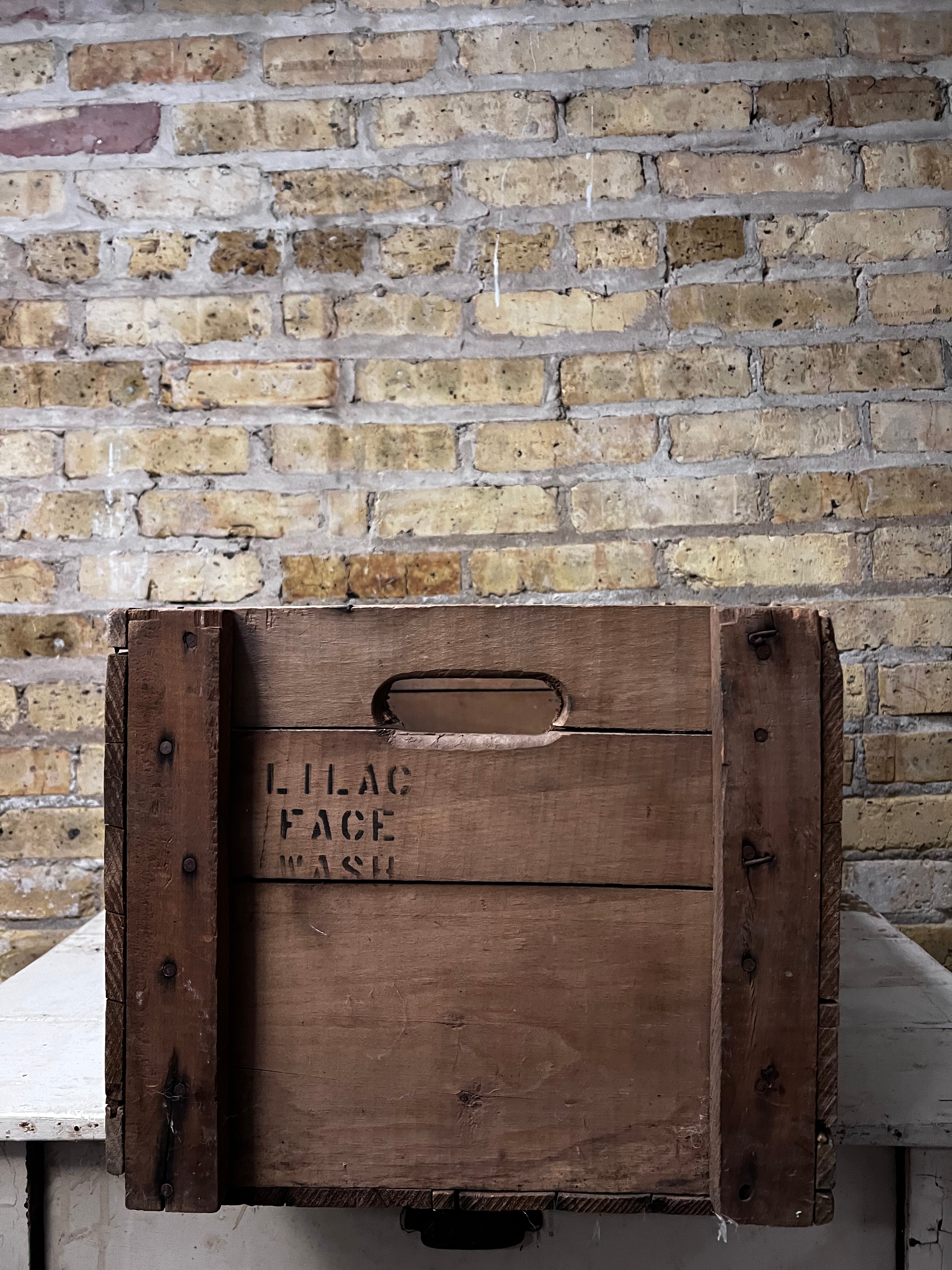 Barber Supply Crate