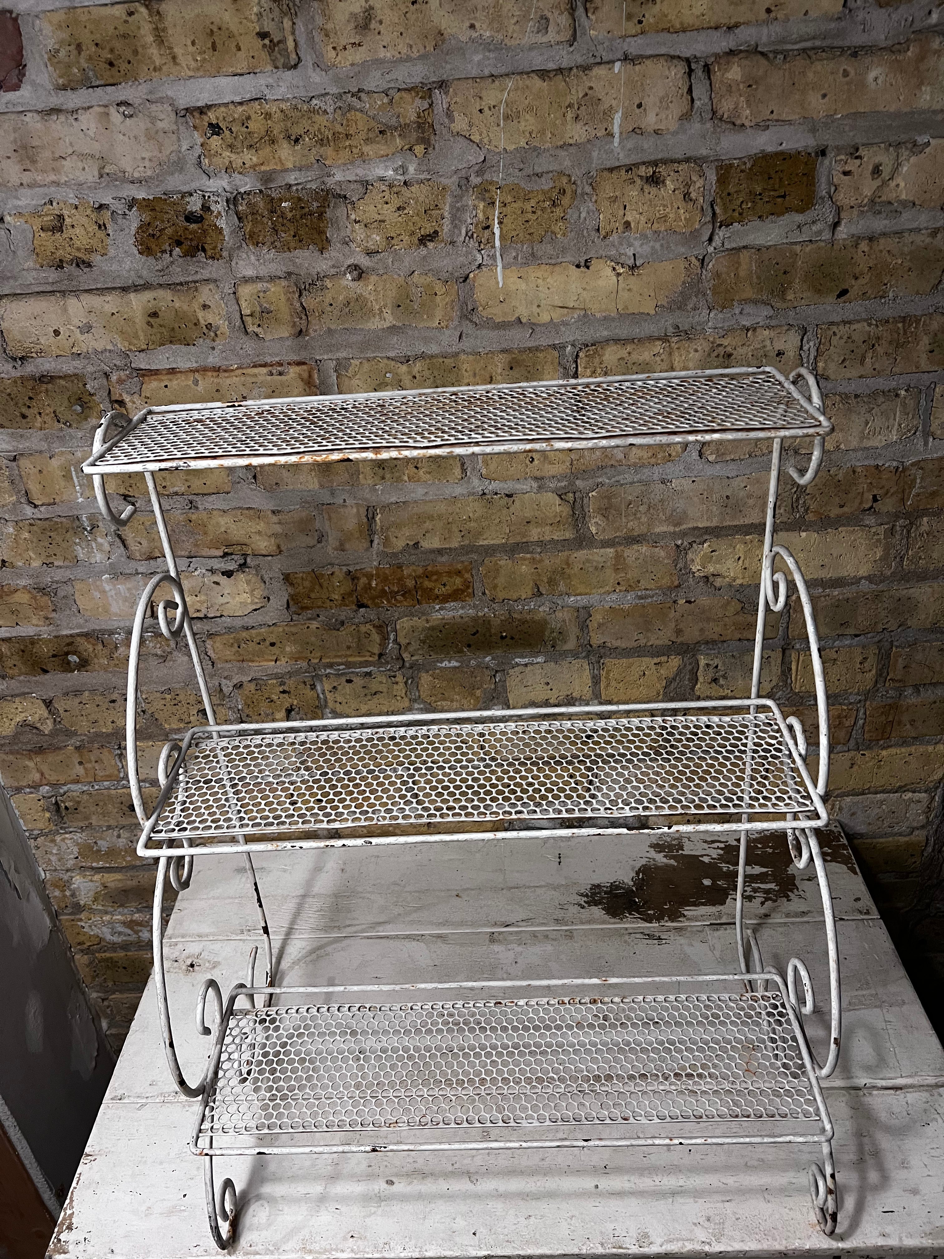 Vintage Garden Shelf