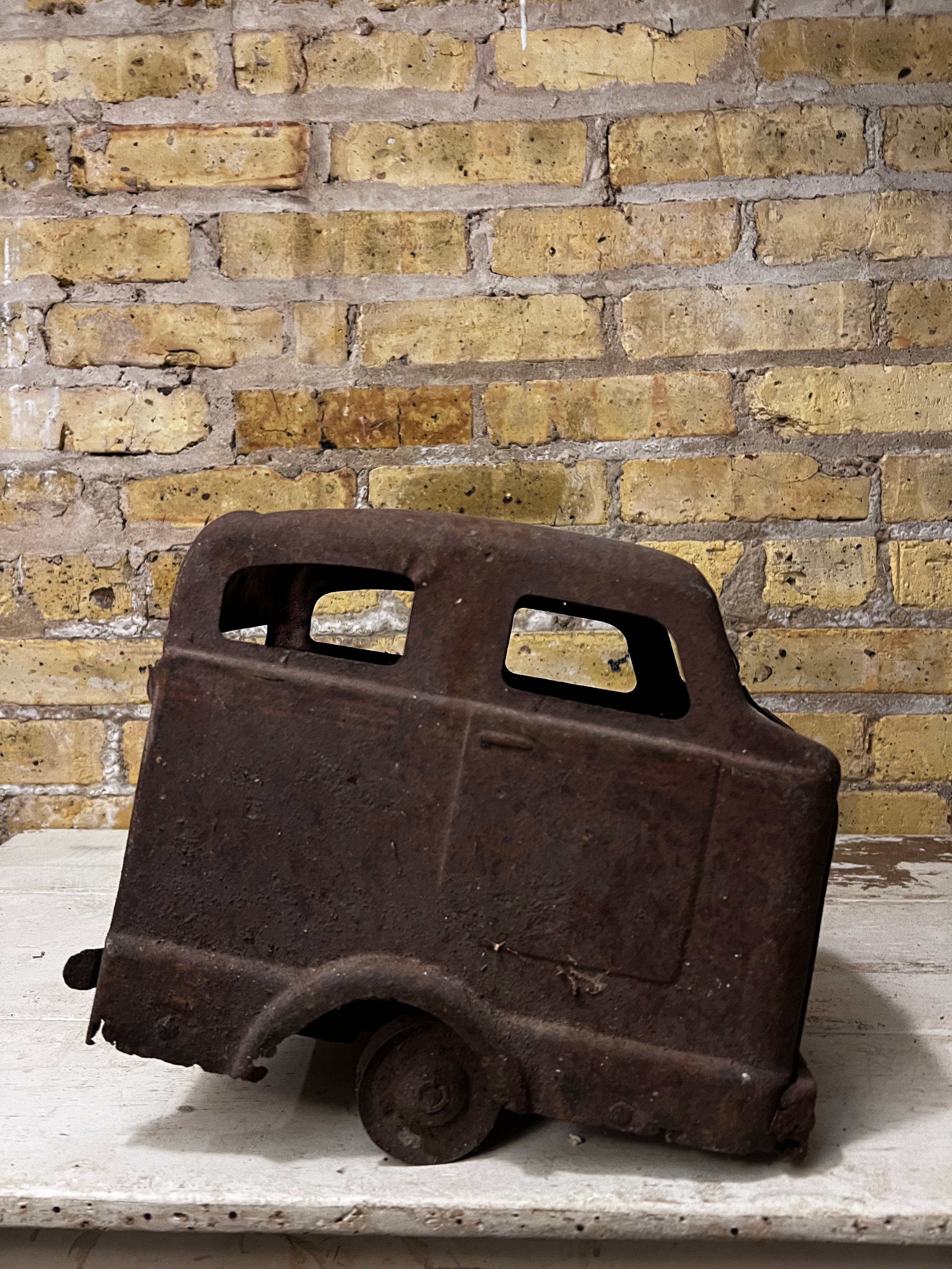 Metal partial Antique Toy Truck.