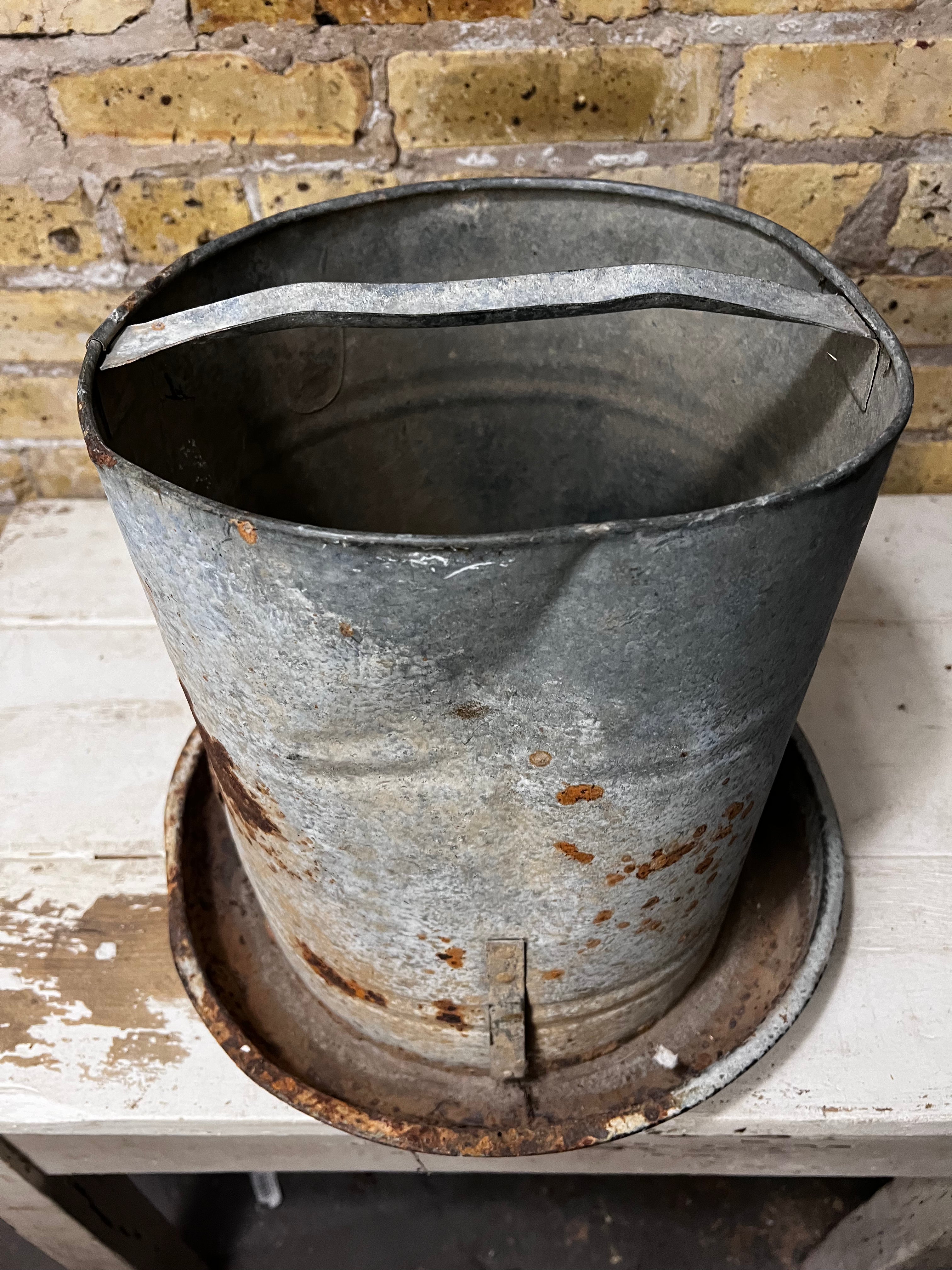 Galvanized Chicken Feeder
