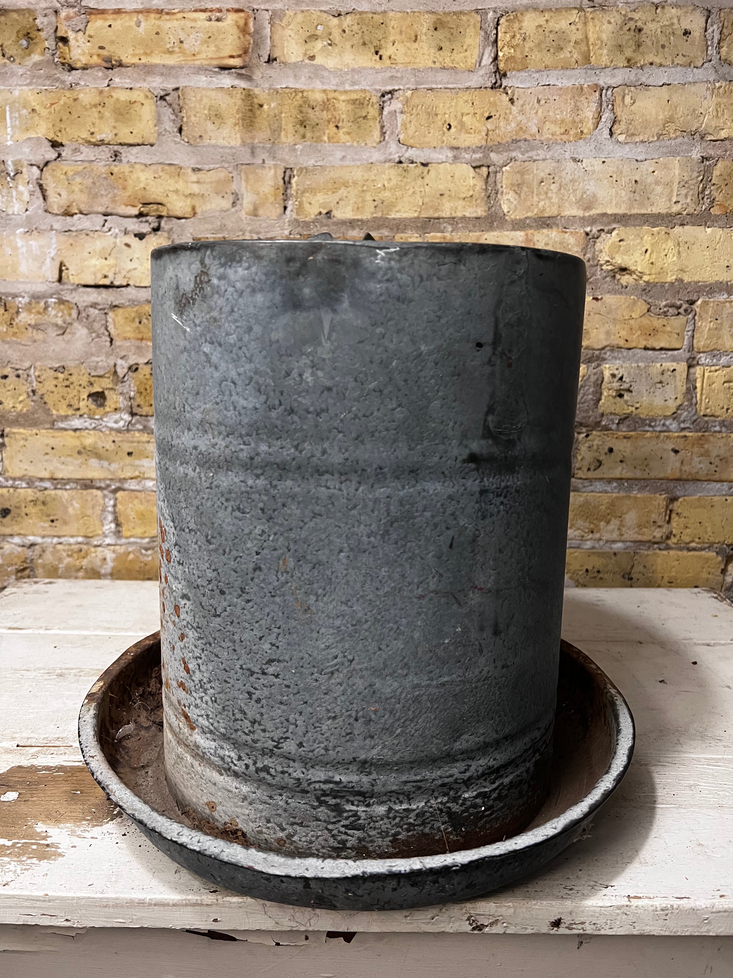 Galvanized Chicken Feeder