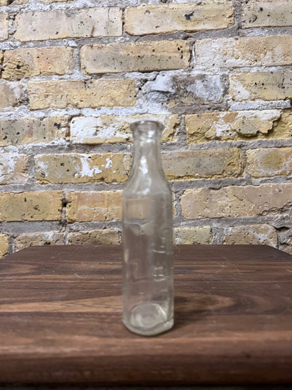 Vintage Glass Marked Medicine Bottle