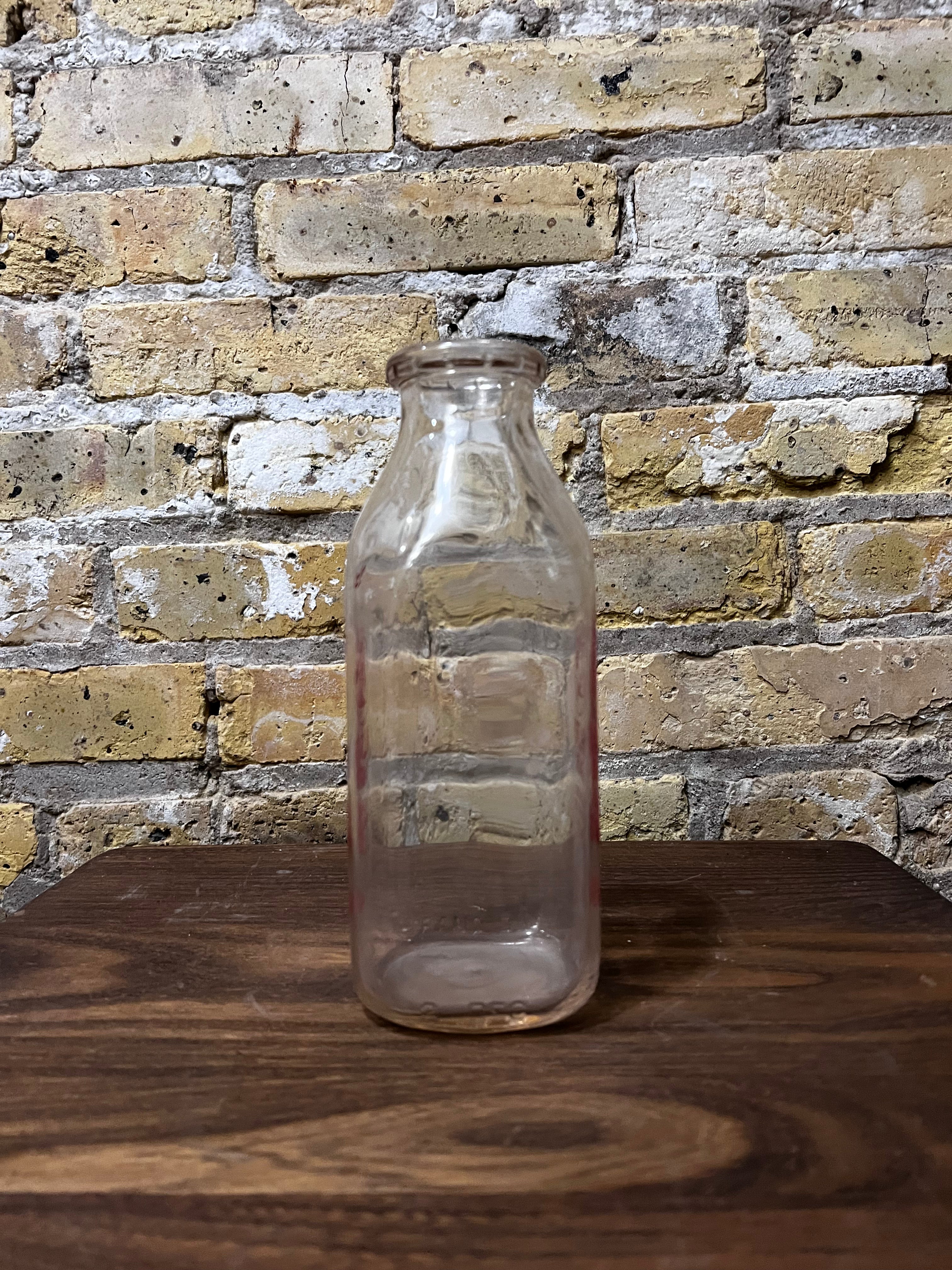 Vintage Hilltop Milk Bottle