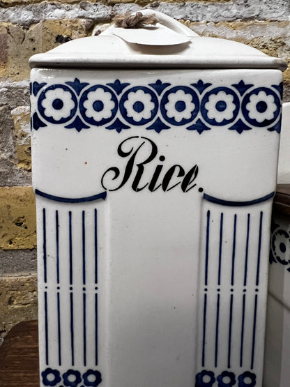 German Canister Set - 9 Pieces