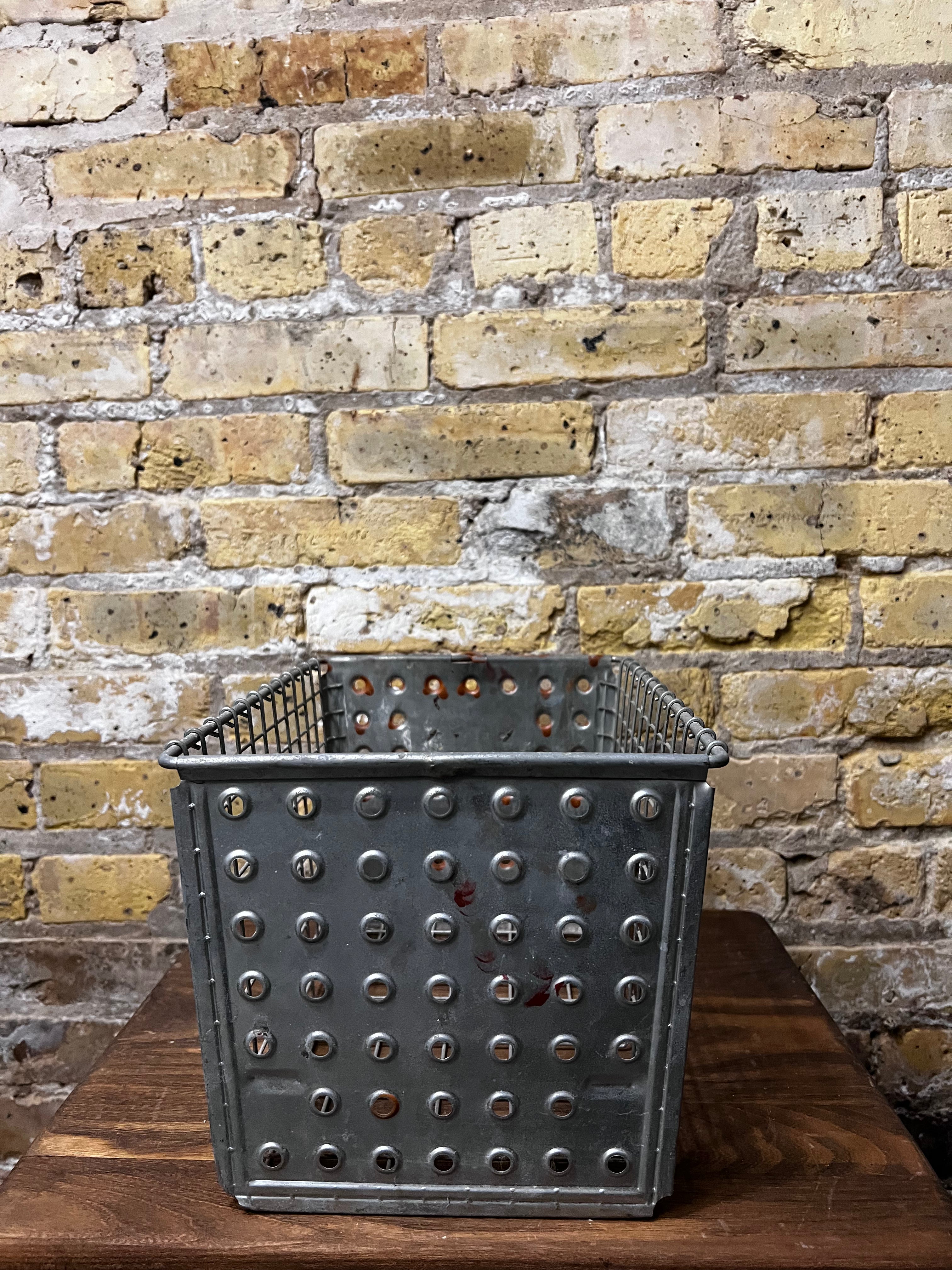 Vintage Locker Basket