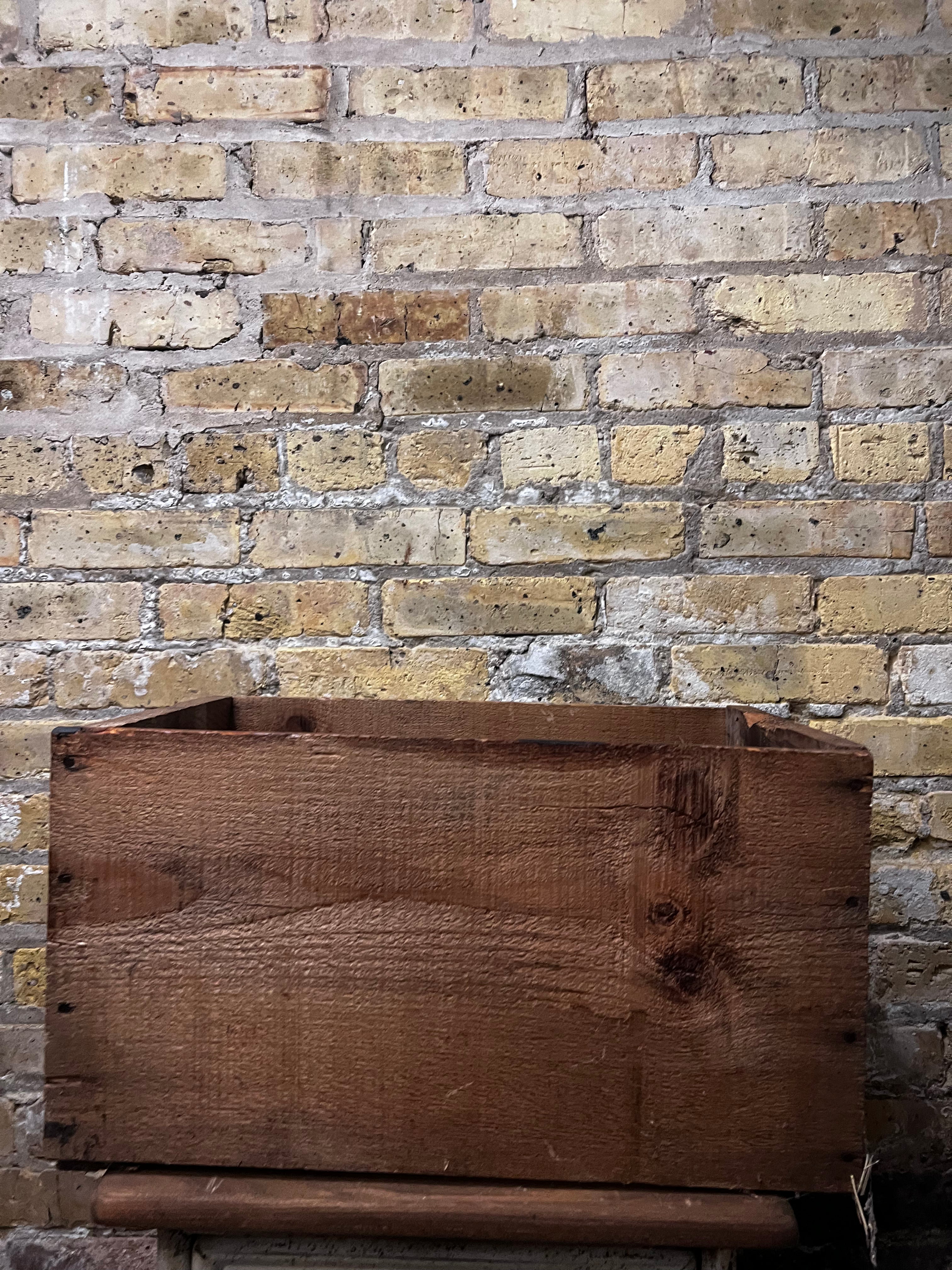 Wood Produce Crate