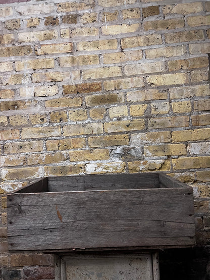 Vintage Wooden Fruit Crate