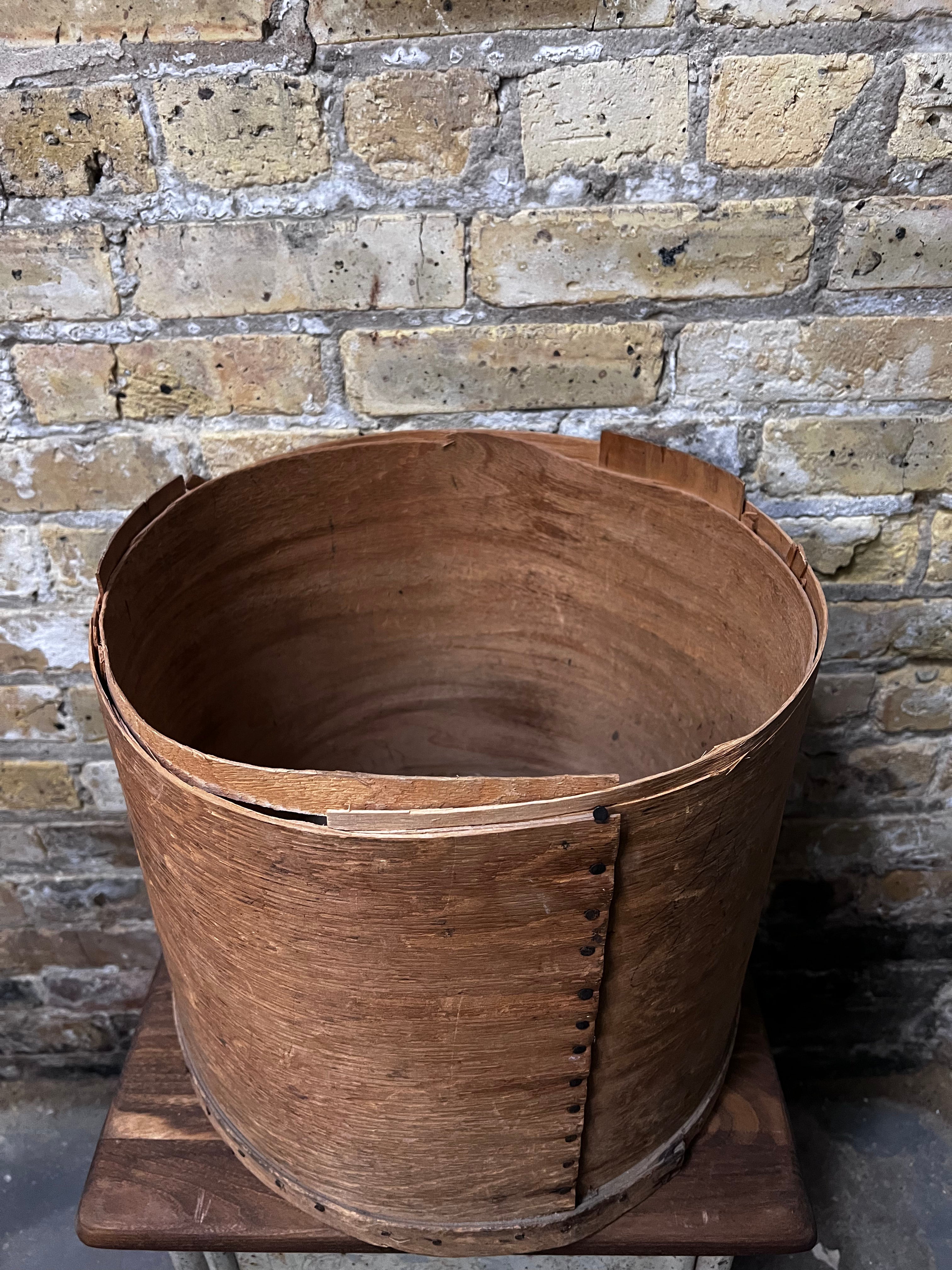 Large Wooden Cheese Box