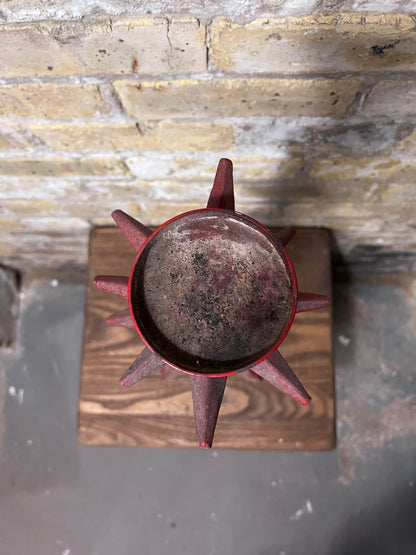 iron candle holder