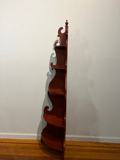 Wooden Corner Shelf