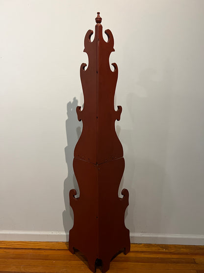 Wooden Corner Shelf