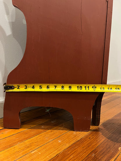 Wooden Corner Shelf