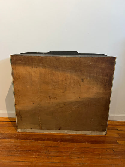 Wooden storage cabinet