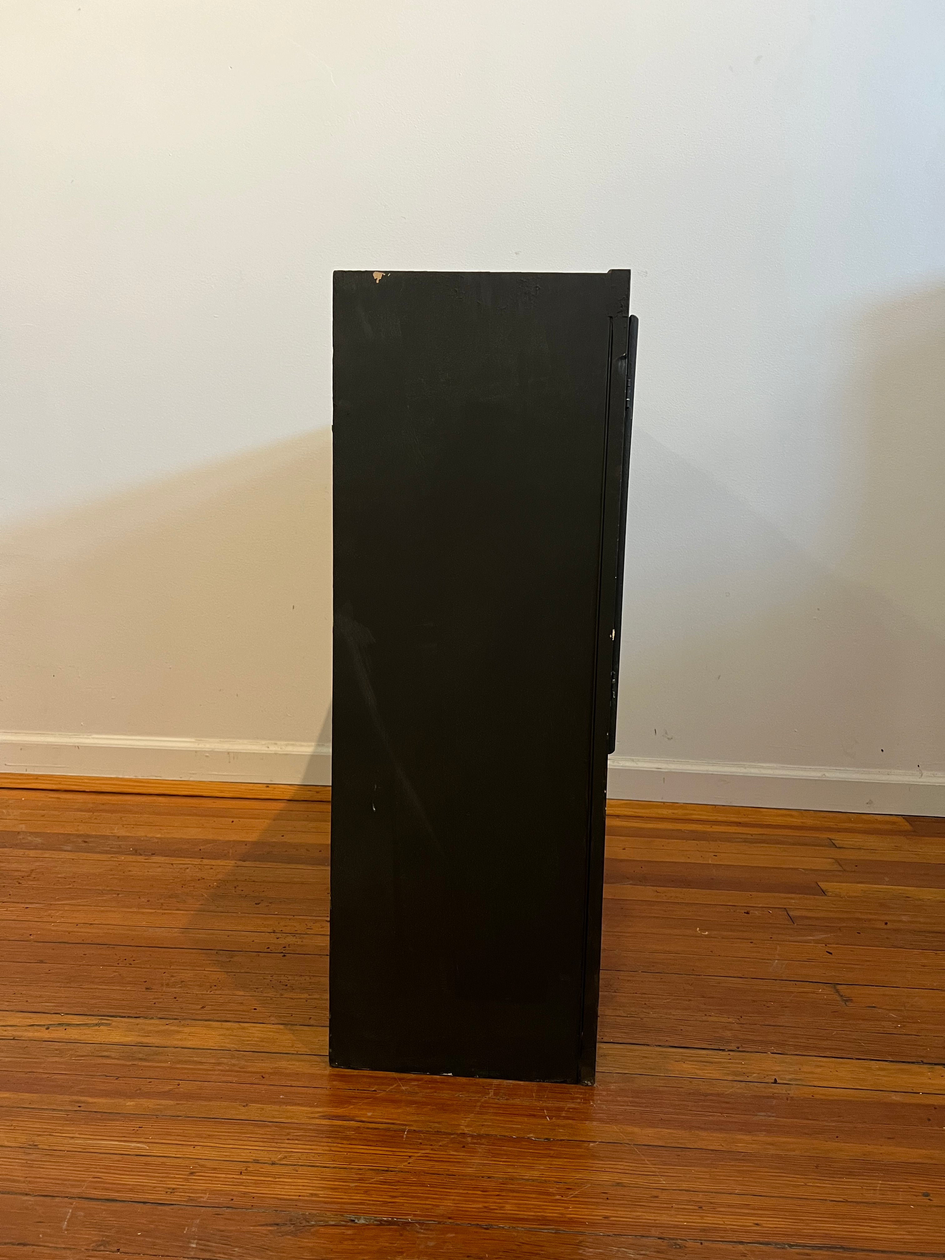 Wooden storage cabinet