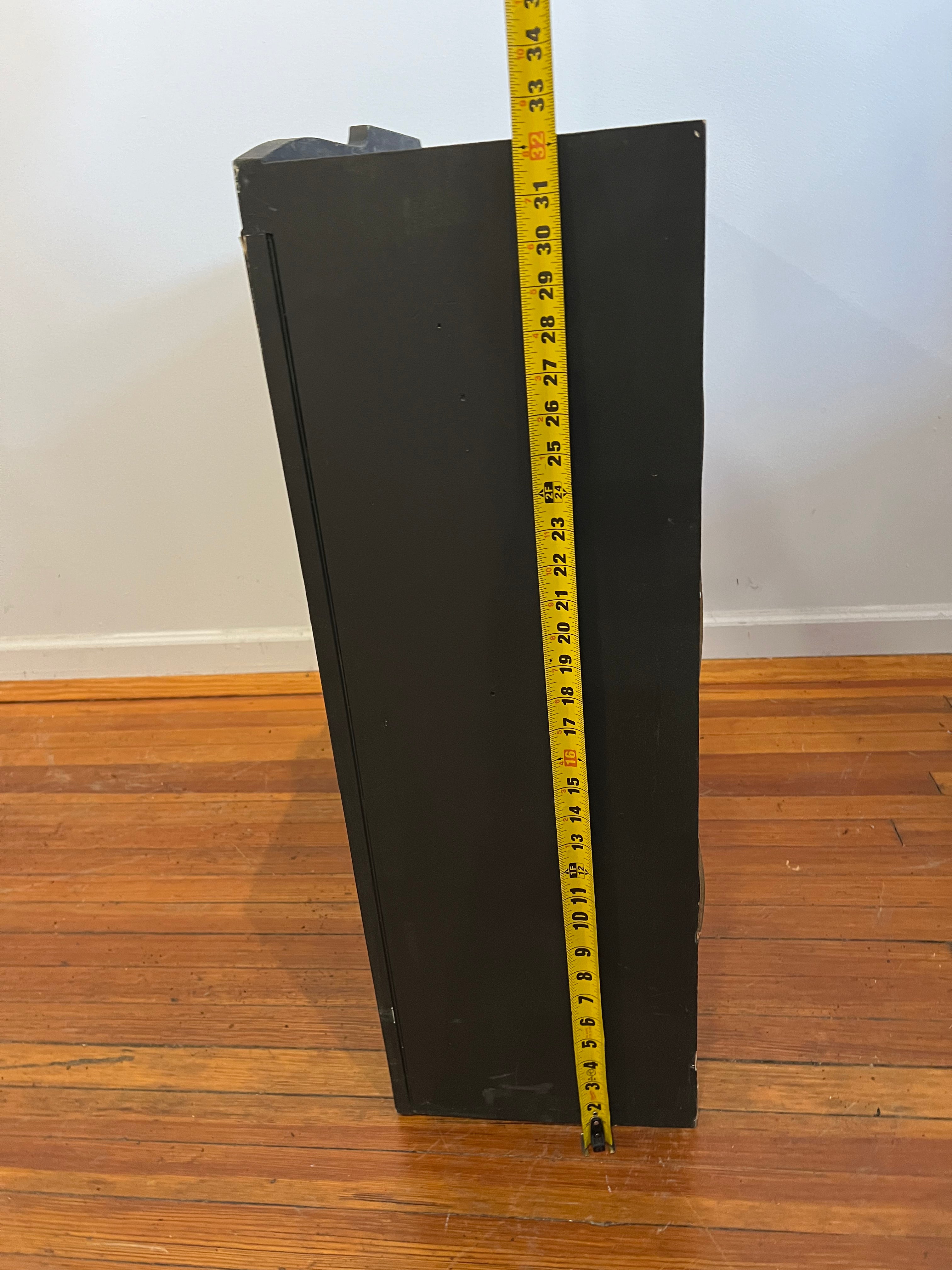 Wooden storage cabinet