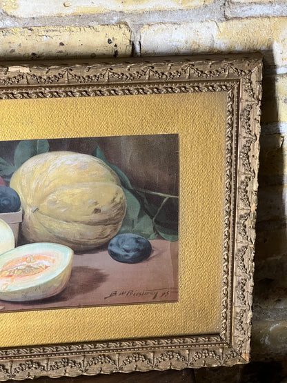 Vintage Oil Painting “Fruit"