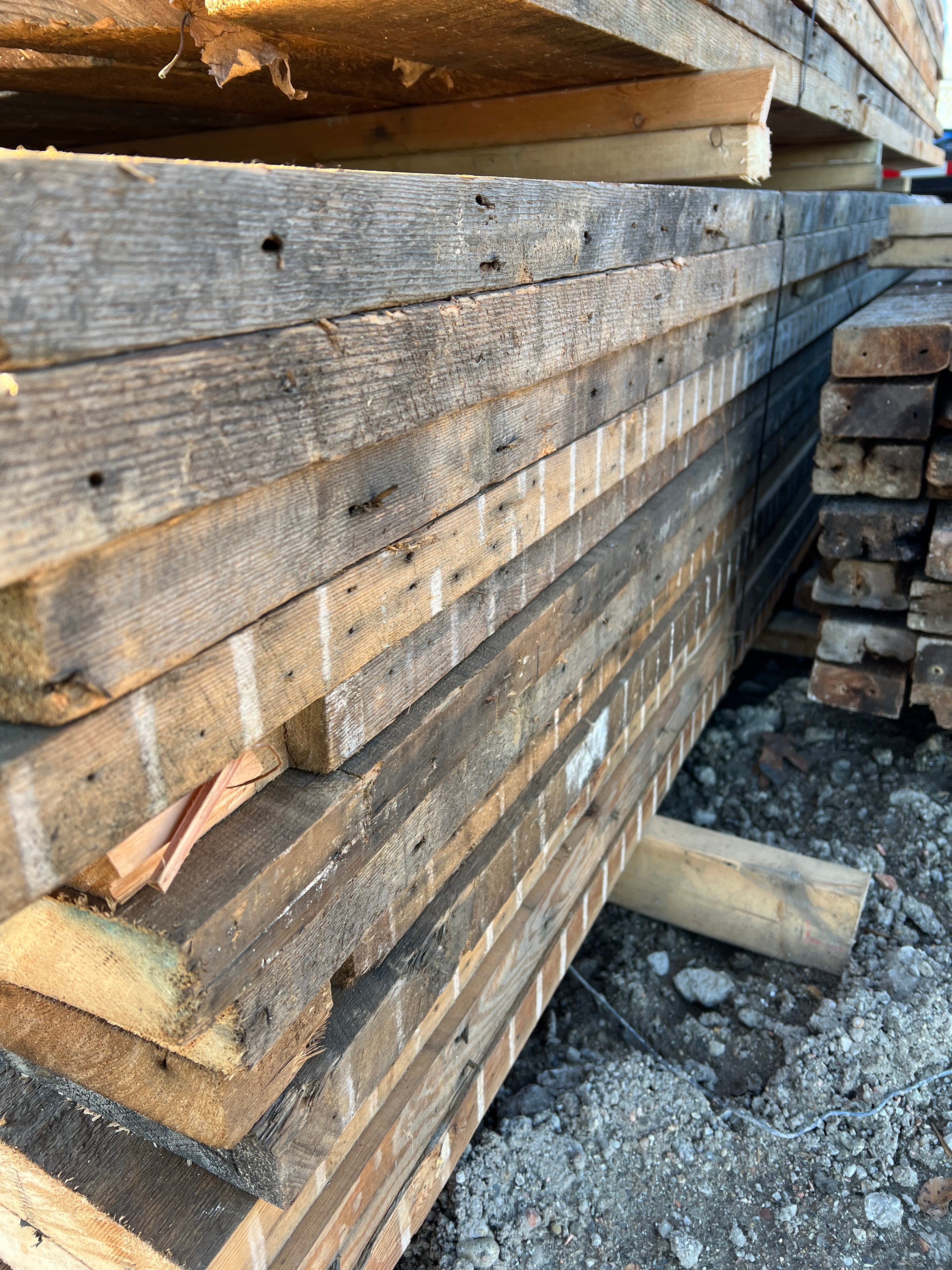 Antique Lumber rough sawn