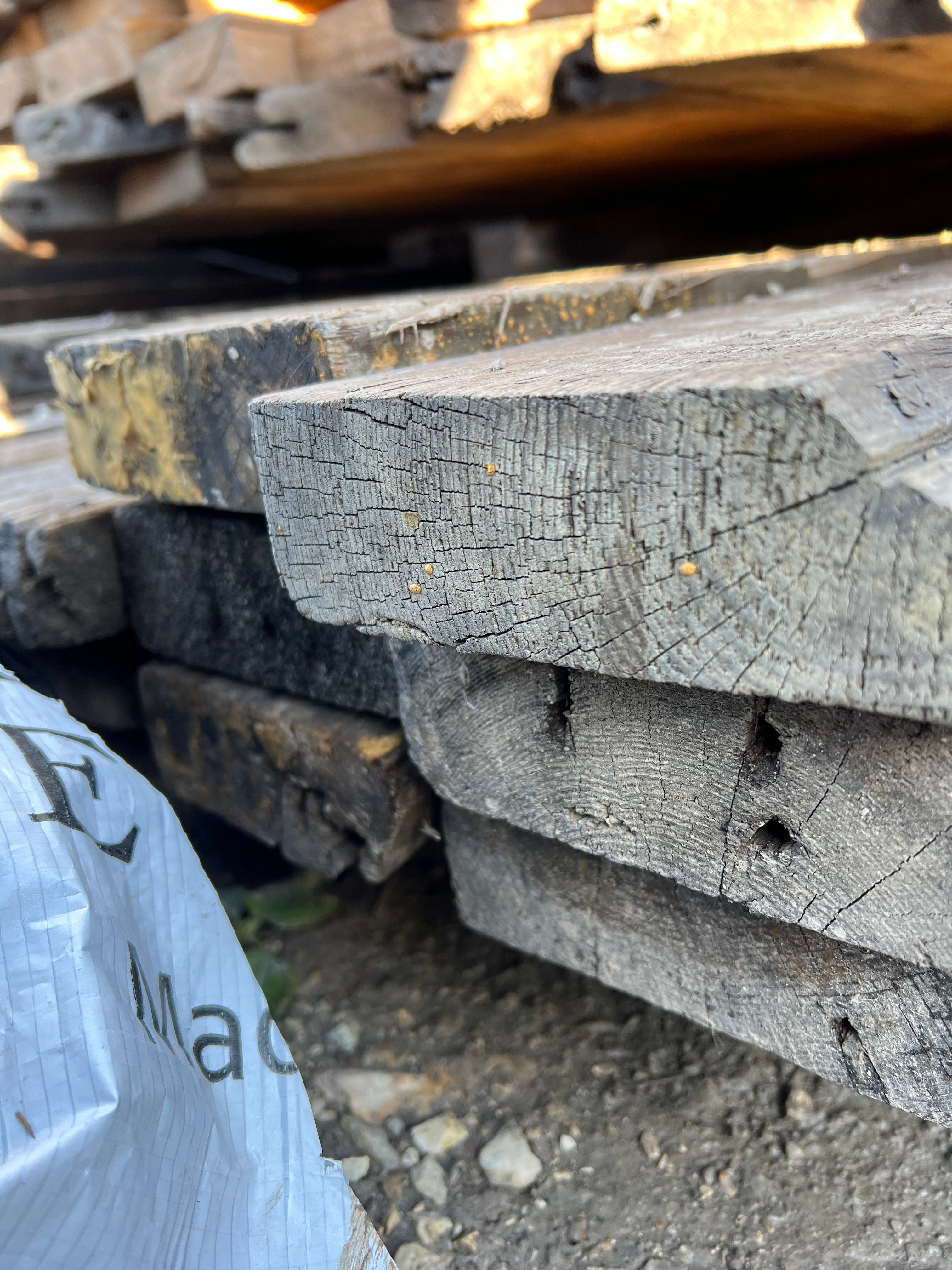 Antique Lumber Rough Sawn