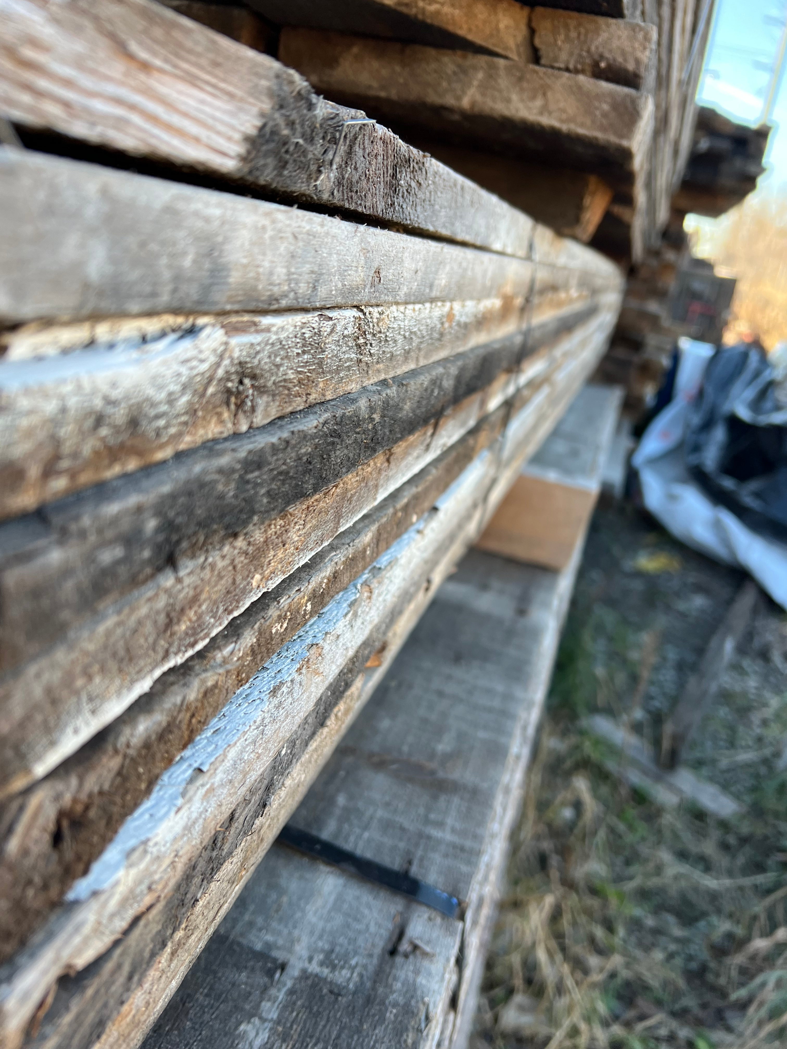 1x6 grey / brown Barnwood used Lumber