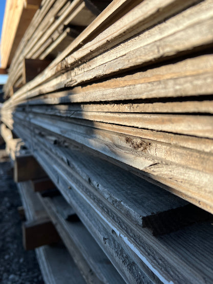 1x7 T&G used grey Lumber