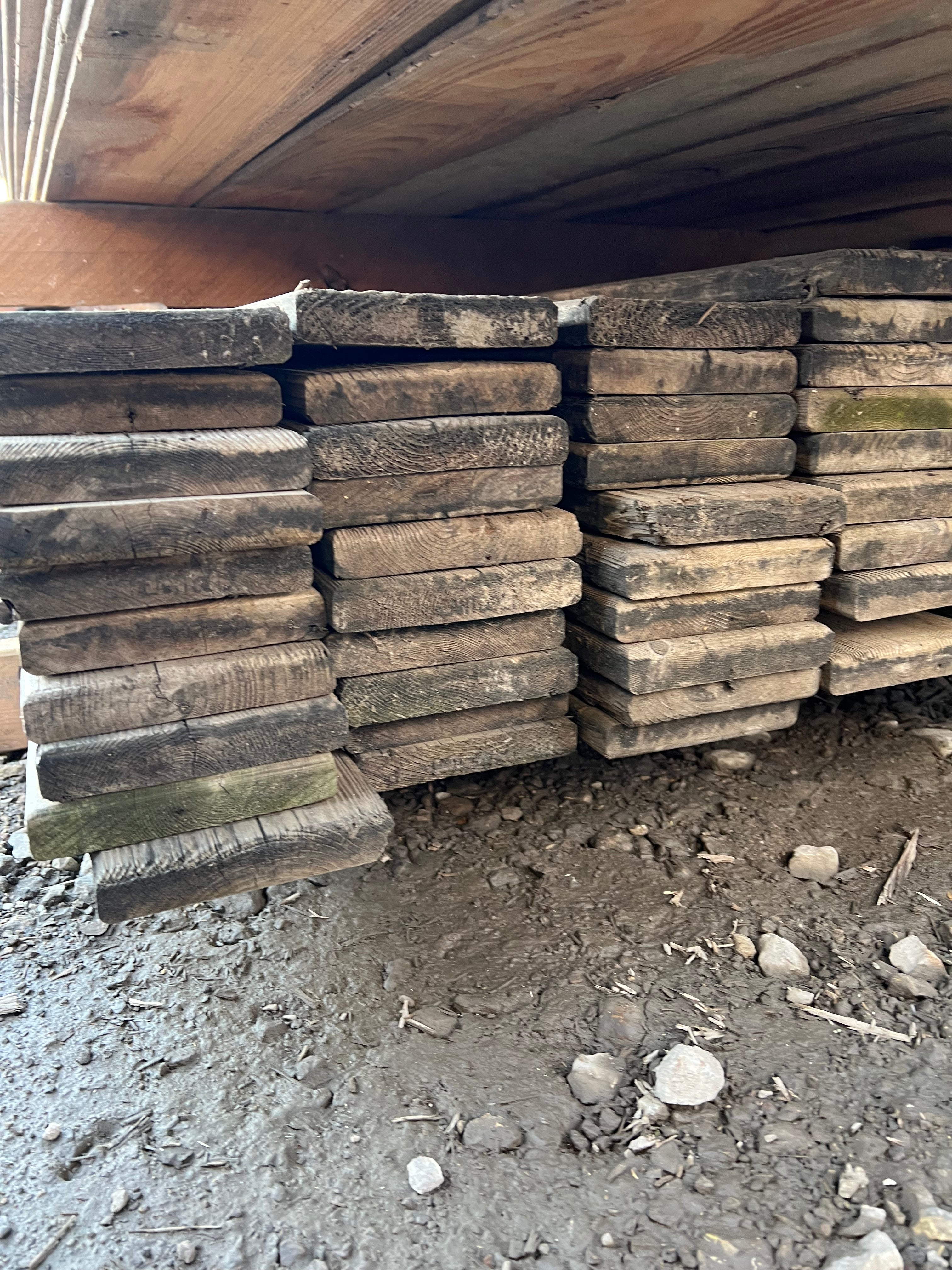 1x5 grey decking Lumber