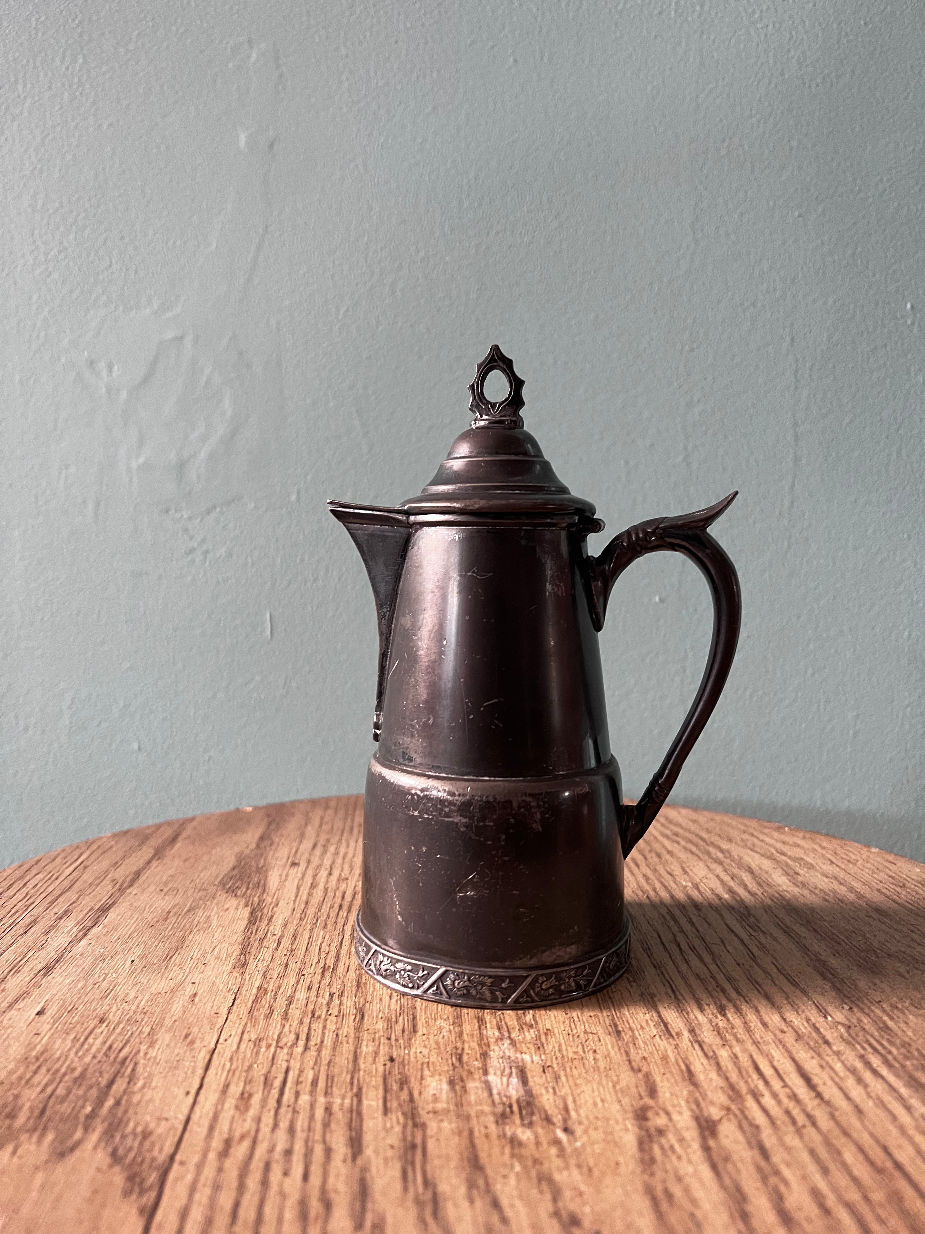 1800’s Silverplate Syrup Pitcher