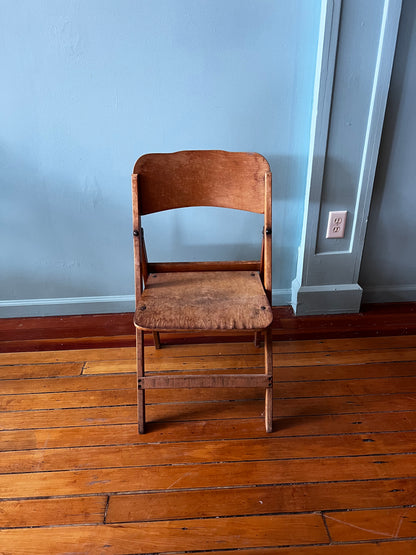 Vintage Wooden Folding chair