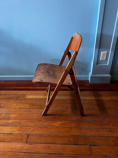 Vintage Wooden Folding chair