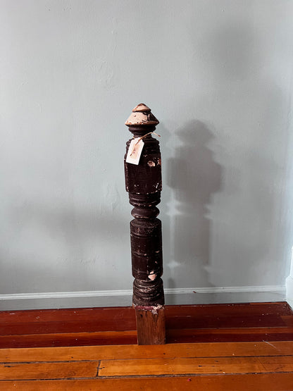 Chippy Brown Newel Post