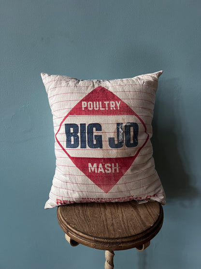 Grain Sack Pillow Large