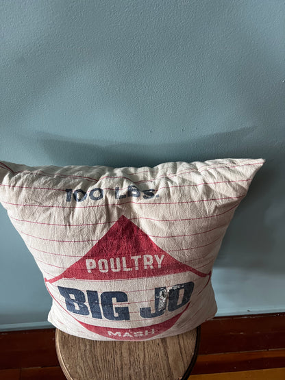 Grain Sack Pillow Large