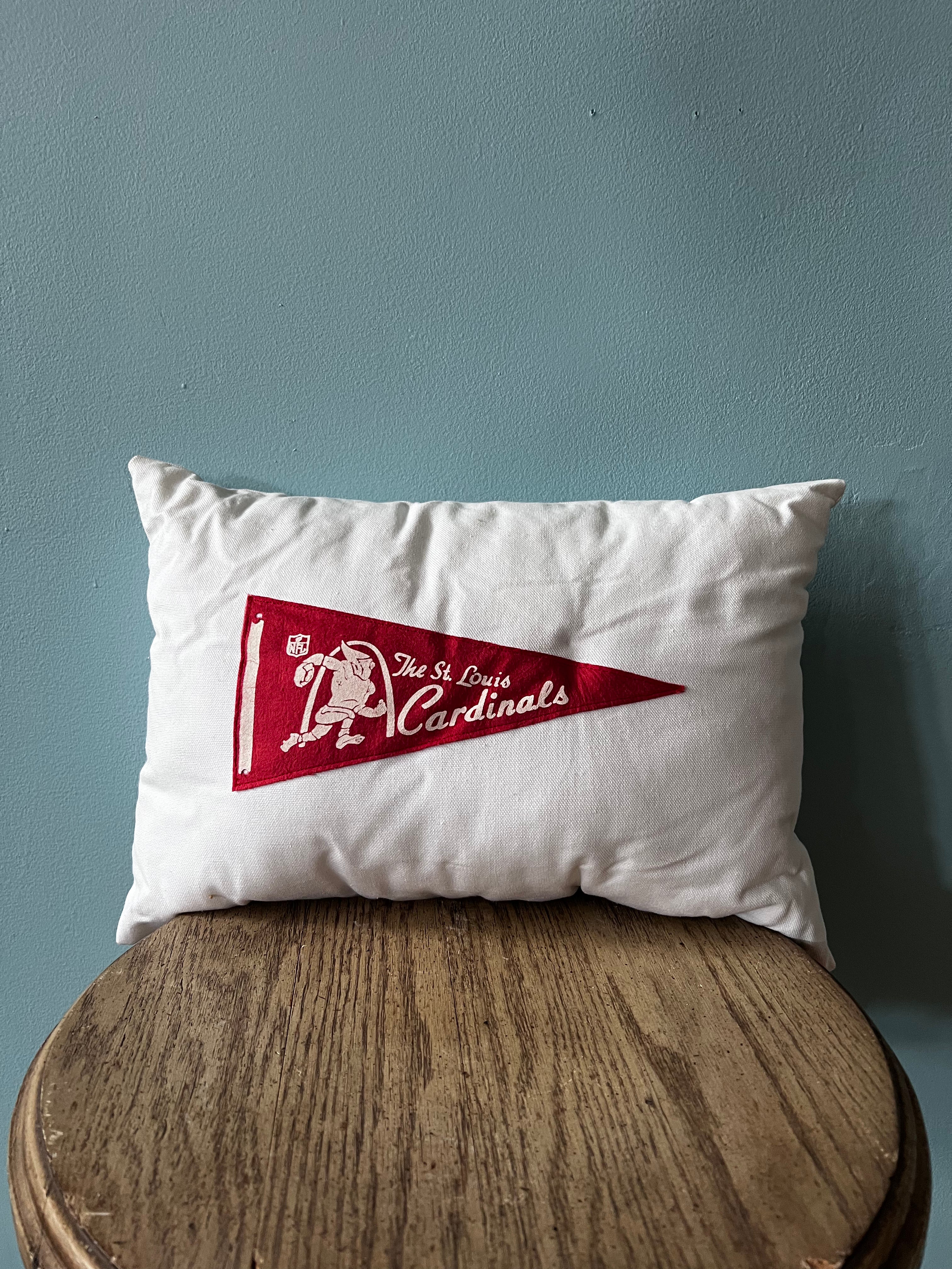 Vintage St. Louis Cardinals Pennant Pillow