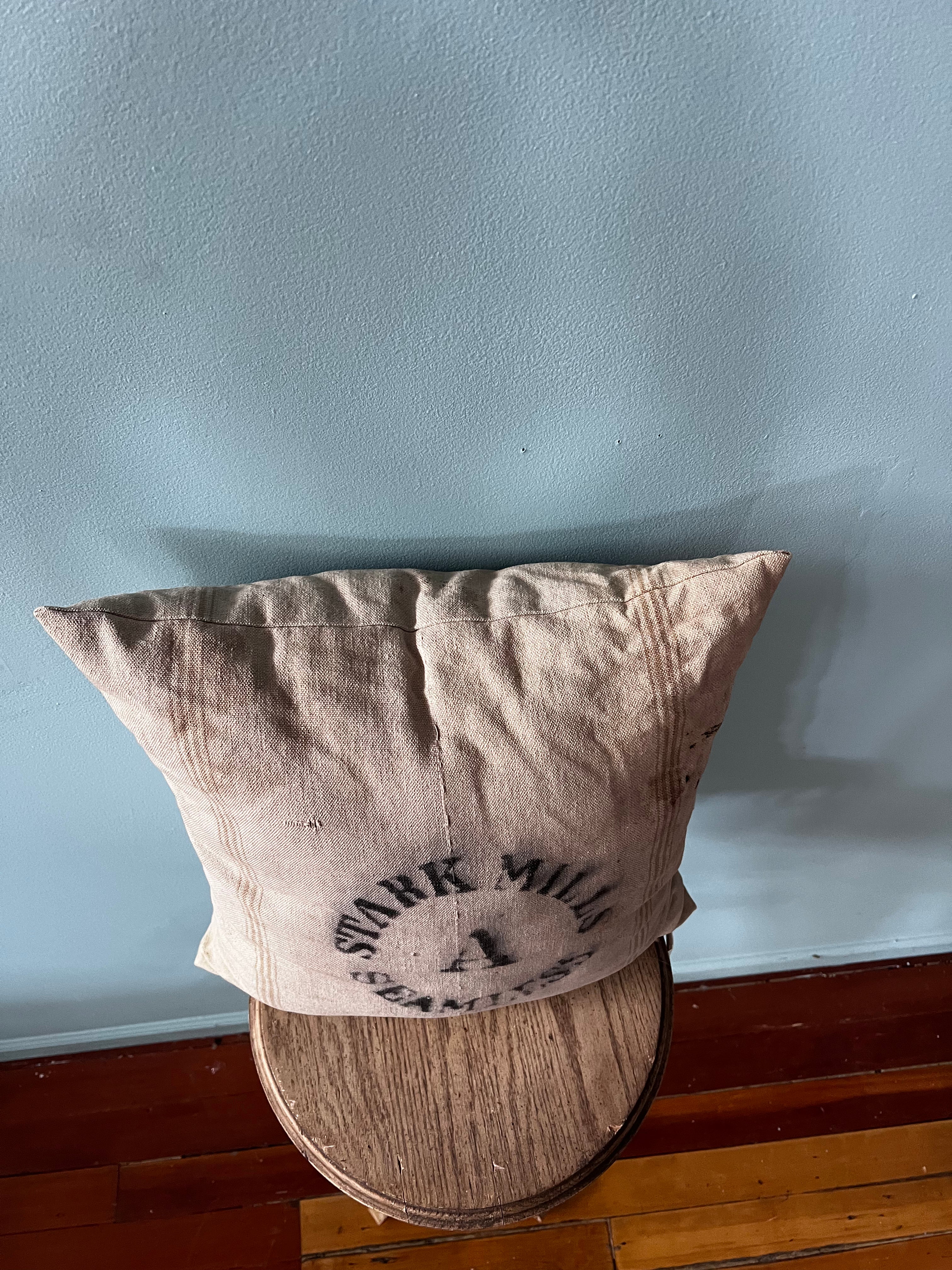 Grain Sack Pillow Large