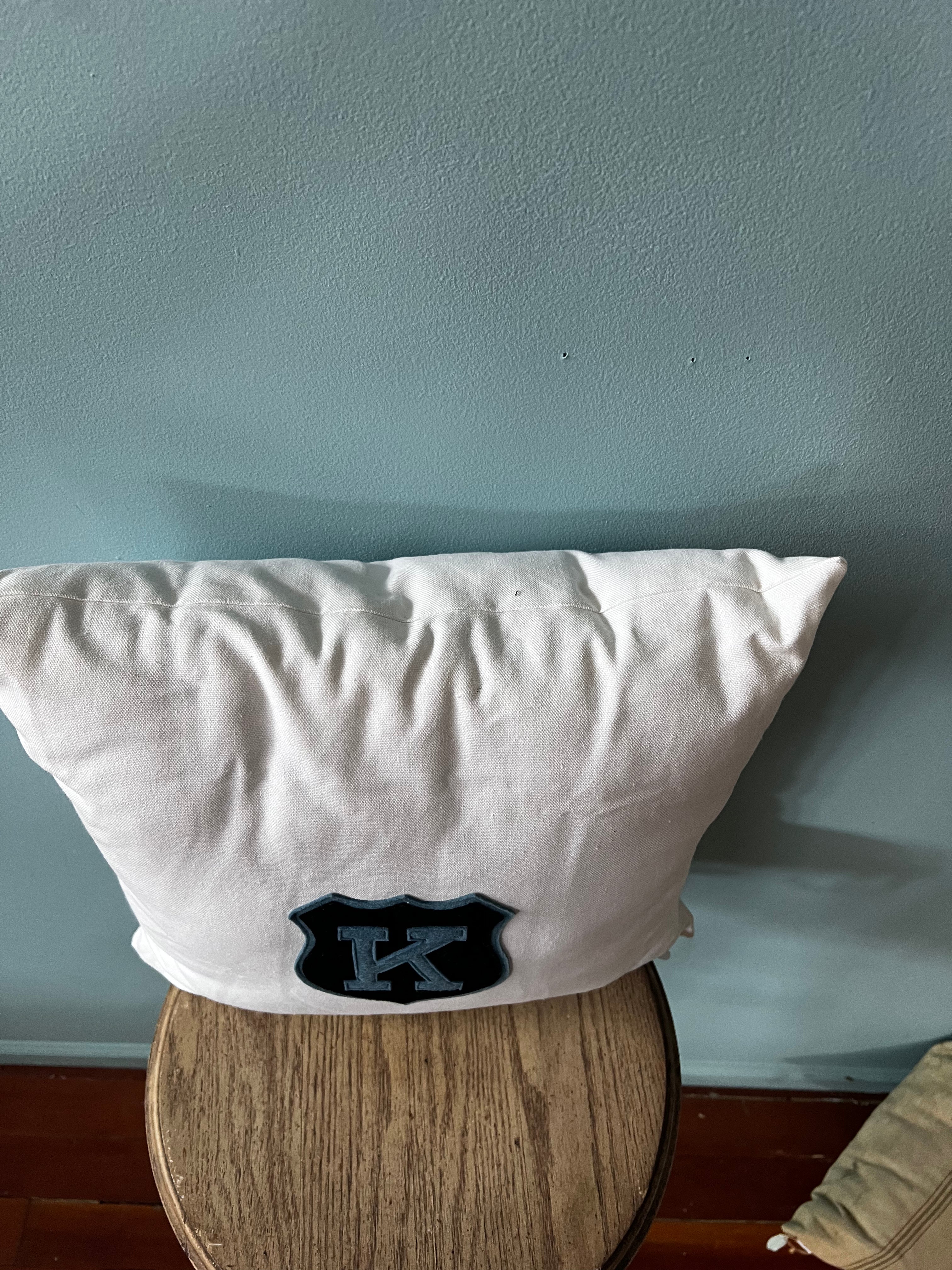 Letterman’s pillow