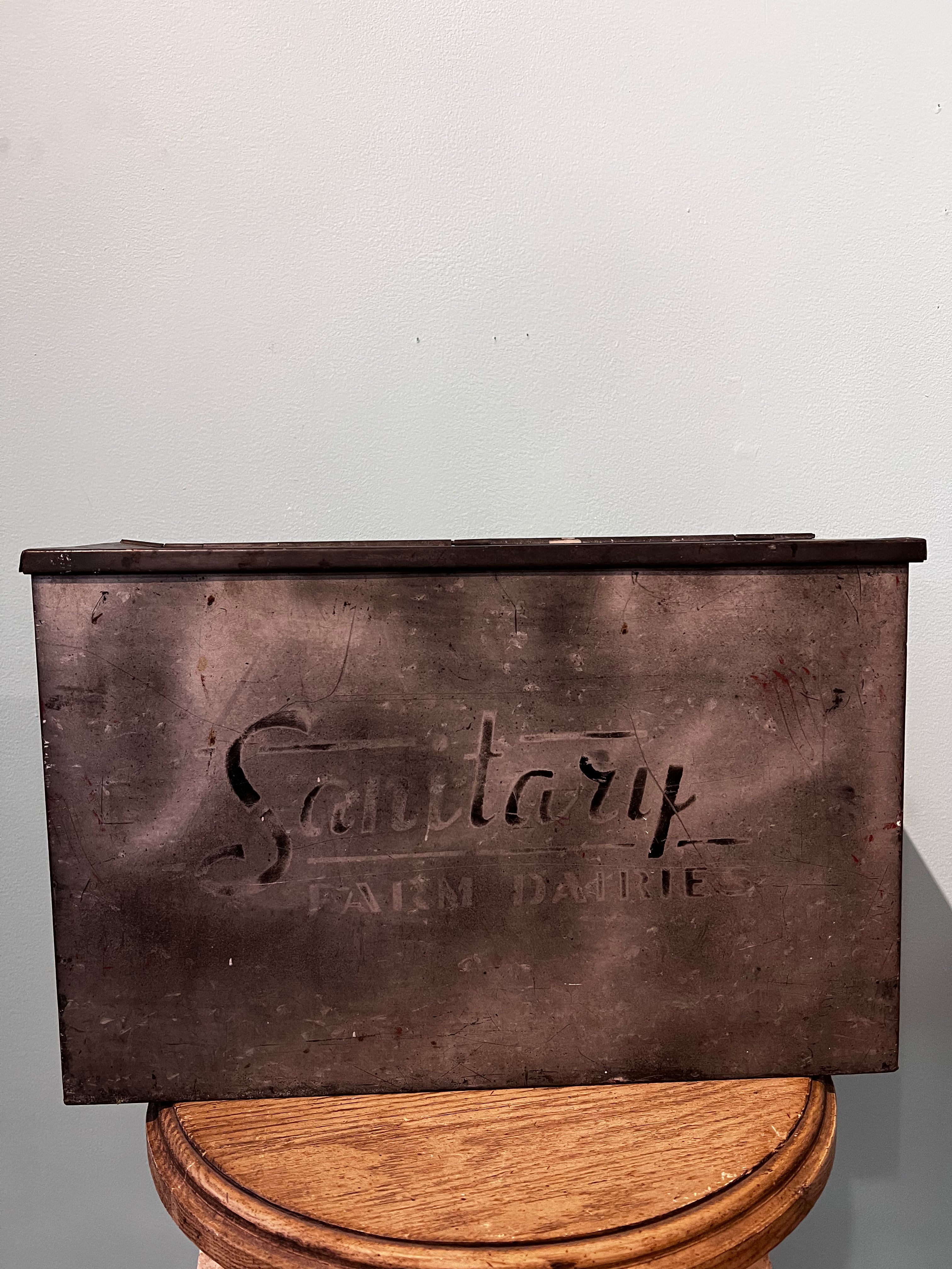 “Sanitary” Dairy Box