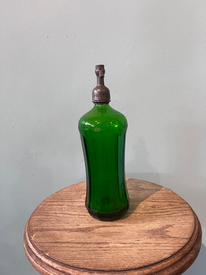 Green Seltzer Bottle